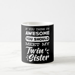 Tvåsidig gåva kaffemugg