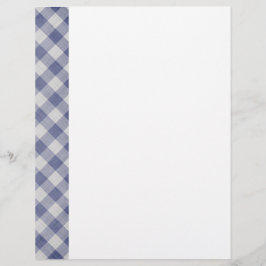 Tvåsidig Gingham Papper
