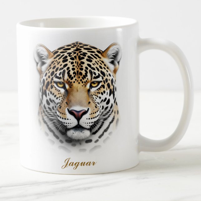 Tvåsidig Jaguar Coffee Mugg-design Kaffemugg (Skapare uppladdad)