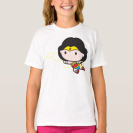 Tvåsidig kvinna i Chibi Tee Shirt