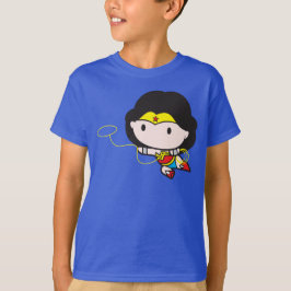 Tvåsidig kvinna i Chibi Tee Shirt