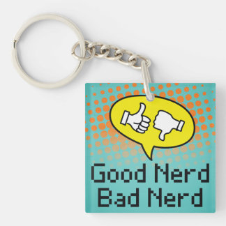 (Tvåsidig) nyckelring,