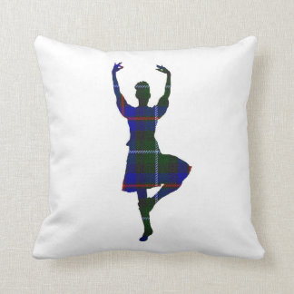Tvåsidig skotsk höglands- dansare kudde