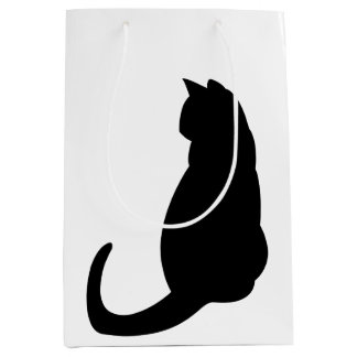 Tvåsidig svart katt