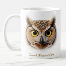 Tvåsidig Underbar Uggla-kaffedesign Mugg