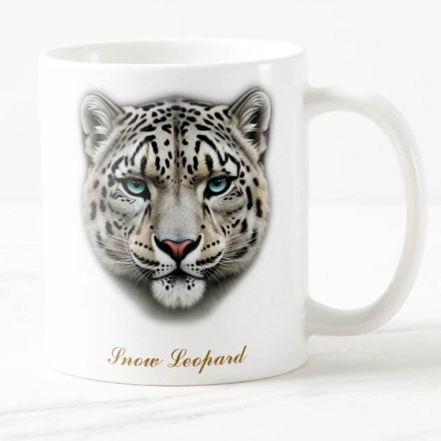 Tvåsidig utformning av Mugg-kaffe i leopard-kaffe  Kaffemugg (Skapare uppladdad)
