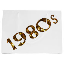 tvåsidigt guld- glitter för 80-talnostalgi