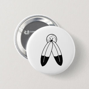 Tvåspirit-Flagga Knapp