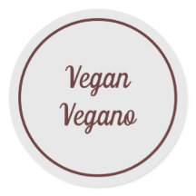 Tvåspråkig Ljusgrå Vegansk (Vegano) Enkel