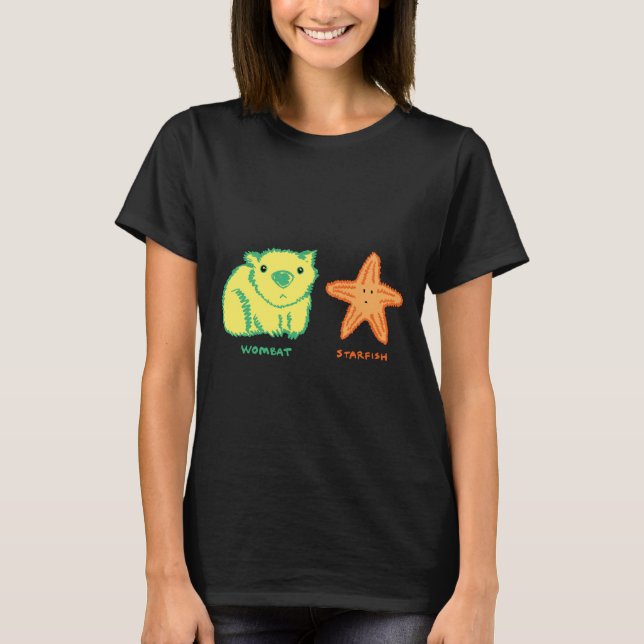 Tvåstjärtskjorta T Shirt (Framsida)