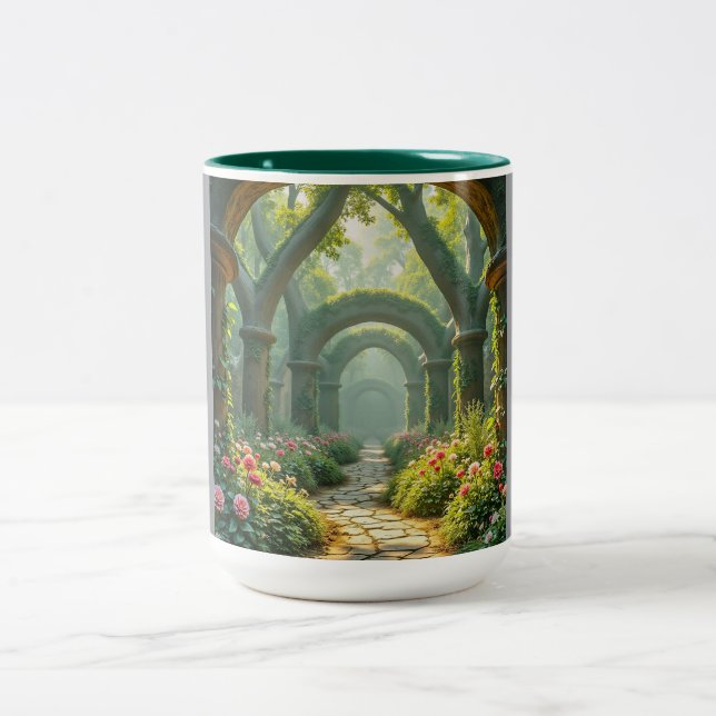 Tvåtonad kaffemugg 0,44l (Center)