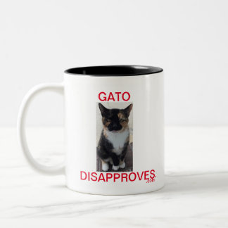 Tvåtonig Kopp, Gato ogillar, Gatos vaktning Två-Tonad Mugg