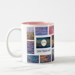 Tvåtonig Mugg, 11 oz Två-Tonad Mugg
