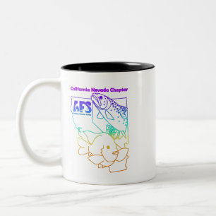 Tvåtonig Mugg, 11 oz Två-Tonad Mugg