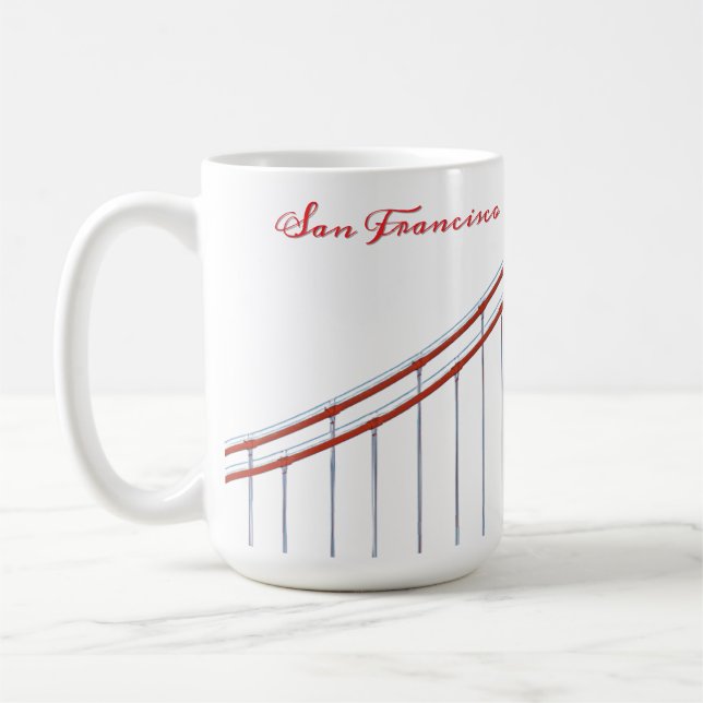 Tvåtonig Mugg, 15 oz Kaffemugg (Vänster)