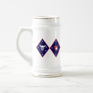 Tvåtonig Mugg, 15 oz Sejdel