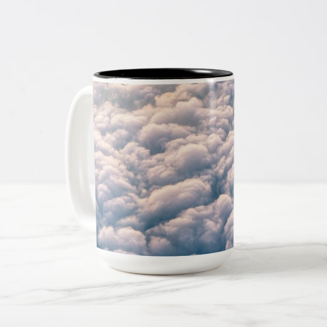Tvåtonig Mugg, 15 oz Två-Tonad Mugg (Framsida vänster)