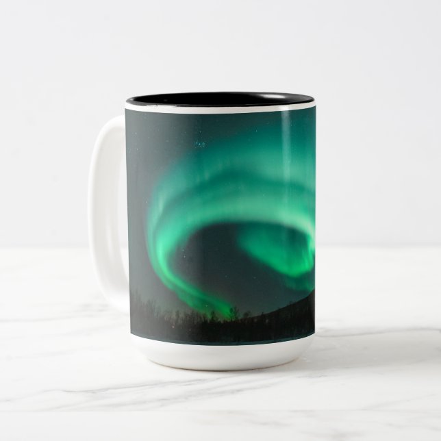 Tvåtonig Mugg, 15 oz Två-Tonad Mugg (Framsida vänster)