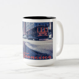 Tvåtonig Mugg, 15 oz Två-Tonad Mugg