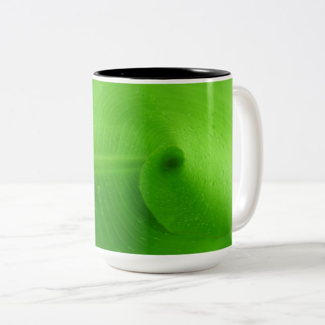 Tvåtonig Mugg, 15 oz Två-Tonad Mugg (Framsida höger)