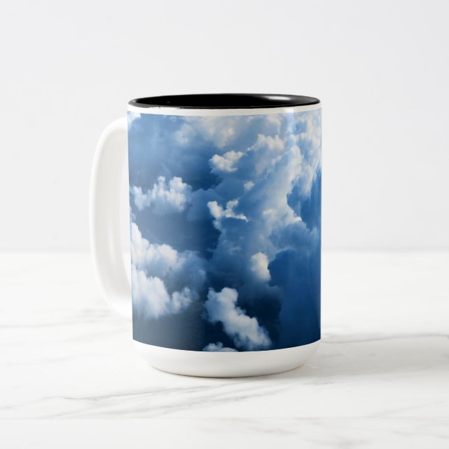 Tvåtonig Mugg, 15 oz Två-Tonad Mugg (Framsida vänster)