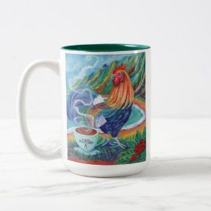 Tvåtonig Mugg, 15 oz Två-Tonad Mugg