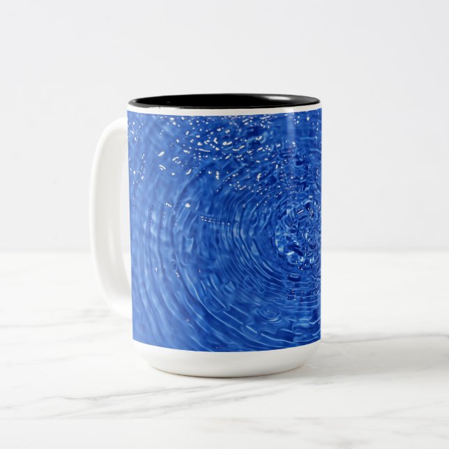 Tvåtonig Mugg, 15 oz Två-Tonad Mugg (Framsida vänster)