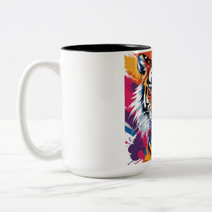 Tvåtonig Mugg, 15 oz Två-Tonad Mugg
