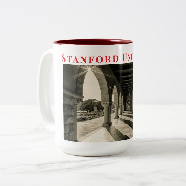 Tvåtonig Mugg, 15 oz Två-Tonad Mugg (Framsida vänster)