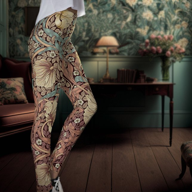 Tvåtonig Pimpernel Dusty Rosa & Blue Morris Leggings (Skapare uppladdad)