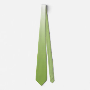 Tvåtoningsgradient ombre greenery-grönt slips