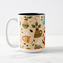 Tvåtons kaffemugg