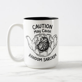 Tvåtons kaffemugg Rolig Vild Blank Skalbagg Varnin