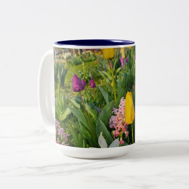 Tvåtons-mugg 0,44 l Två-Tonad mugg (Framsida vänster)