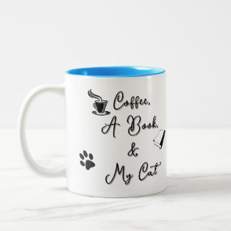Tvåtons mugg 11 oz (himmelsblå)