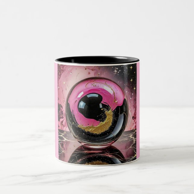 Tvåtons mugg, 11oz. (Marble-17) Två-Tonad Mugg (Center)