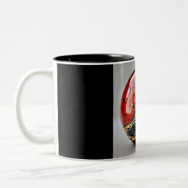 Tvåtons mugg, 11oz (Marble-7) Två-Tonad Mugg