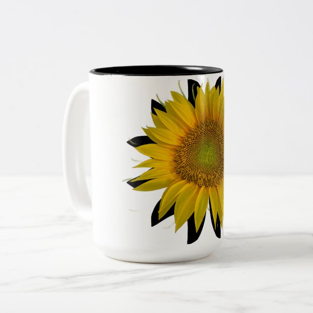 Tvåtons mugg 15 oz (Framsida vänster)