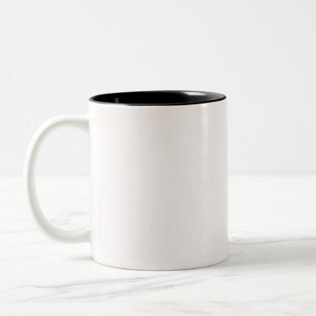 Tvåtons-mugg, 3,3 dl Två-Tonad mugg (Vänster)