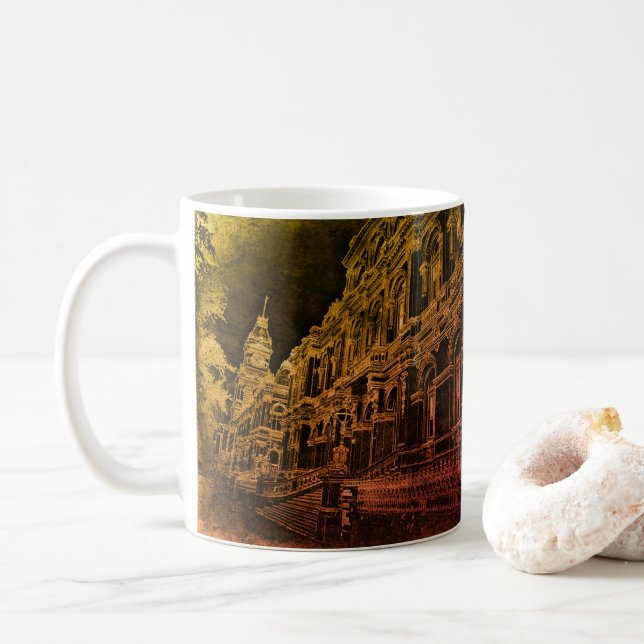 Tvåtons mugg 444ml (Med munk)