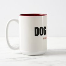 Tvåtons mugg för hundperson med kaffeproblem