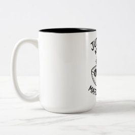 Tvåtons-mugg Söt Fläckig Kronhjort Humor Citat Två-Tonad Mugg