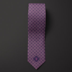 Tvåtons Purpur Mandala Slips