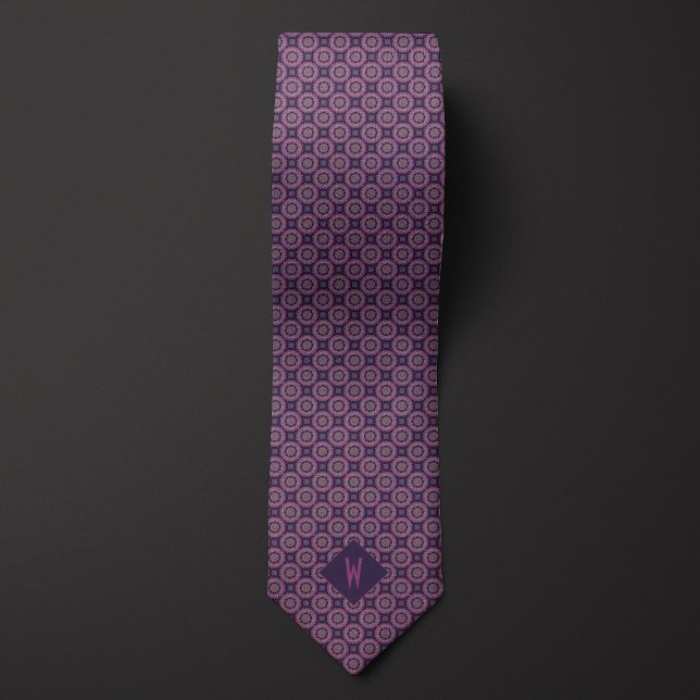 Tvåtons Purpur Mandala Slips (Skapare uppladdad)