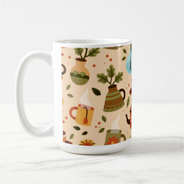 Tvåtons Tekopp  Kaffemugg