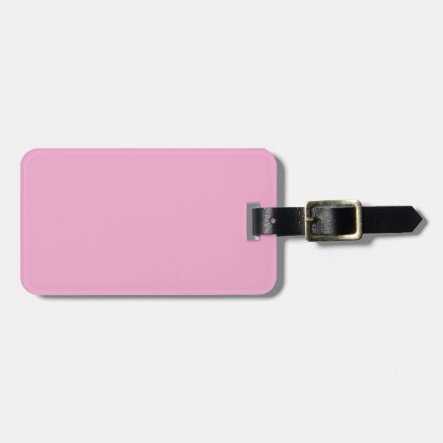 Tvåtonsbälte för Rosa och Lila Bagagebricka (Horisontell Framsida)