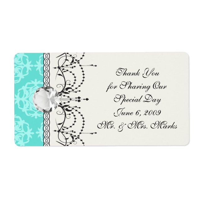 tvåtonsblå damm fraktsedel (Framsidan)