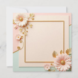 Tvåtonsblommig  inbjudningar