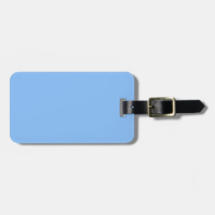 Tvåtonsbricka och Baby blue bagagetagg Bagagebricka