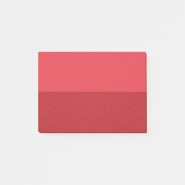 Tvåtonsbrus - Struktur Tomato Red Post-it® Notes Post-it Block (Framsida)